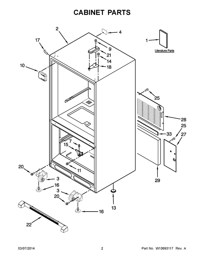Diagram for 5GBB22PRAW00