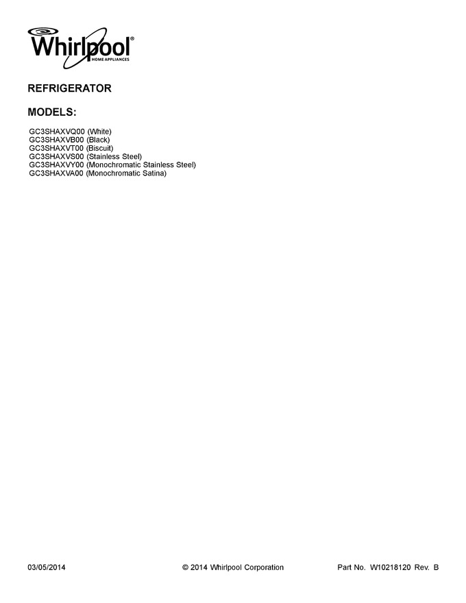 Diagram for GC3SHAXVY00