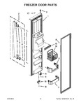 Diagram for 08 - Freezer Door Parts
