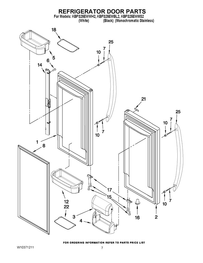 Diagram for KBFS25EWBL2
