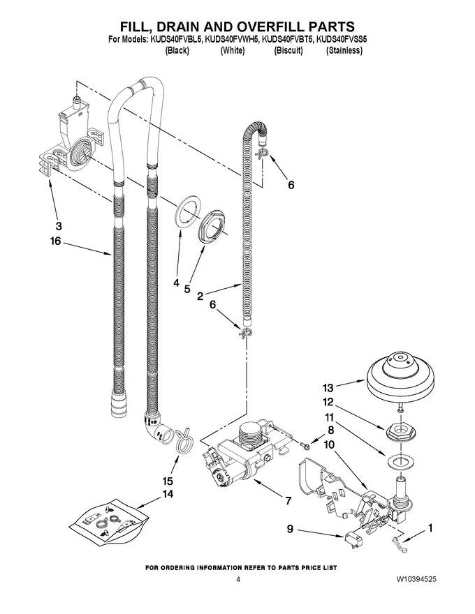 Diagram for KUDS40FVBT5