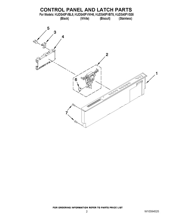 Diagram for KUDS40FVBT5