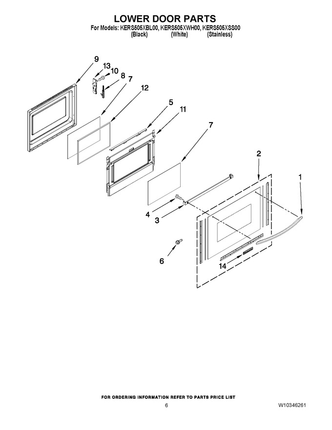 Diagram for KERS505XWH00
