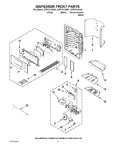 Diagram for 09 - Dispenser Front Parts