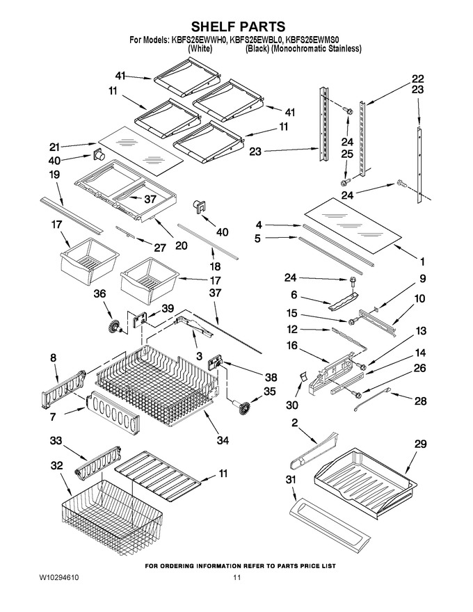 Diagram for KBFS25EWMS0