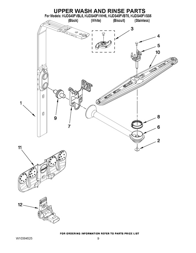 Diagram for KUDS40FVWH5