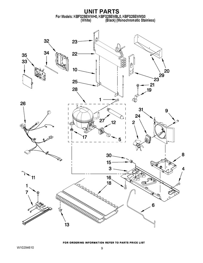 Diagram for KBFS25EWBL0