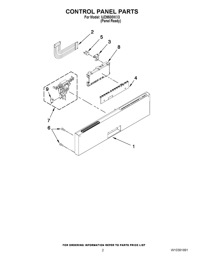 Diagram for IUD9500WX3