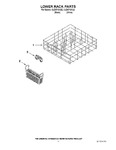 Diagram for 10 - Lower Rack Parts