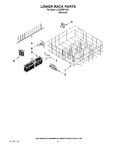 Diagram for 10 - Lower Rack Parts