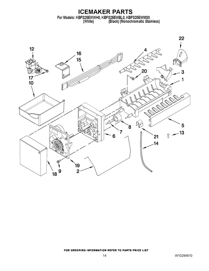 Diagram for KBFS25EWBL0