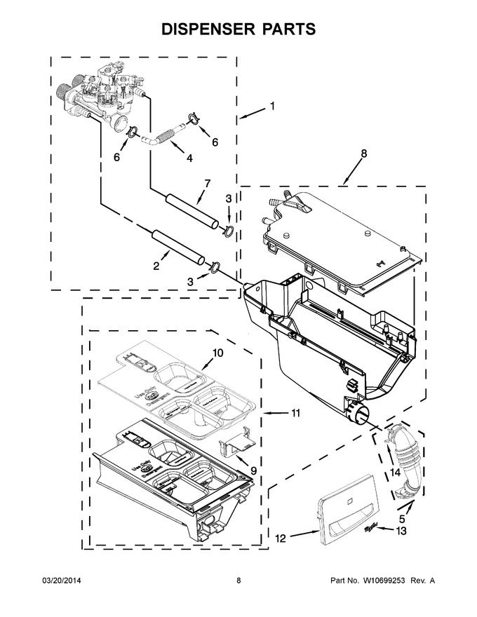 Diagram for WFW87HEDC0