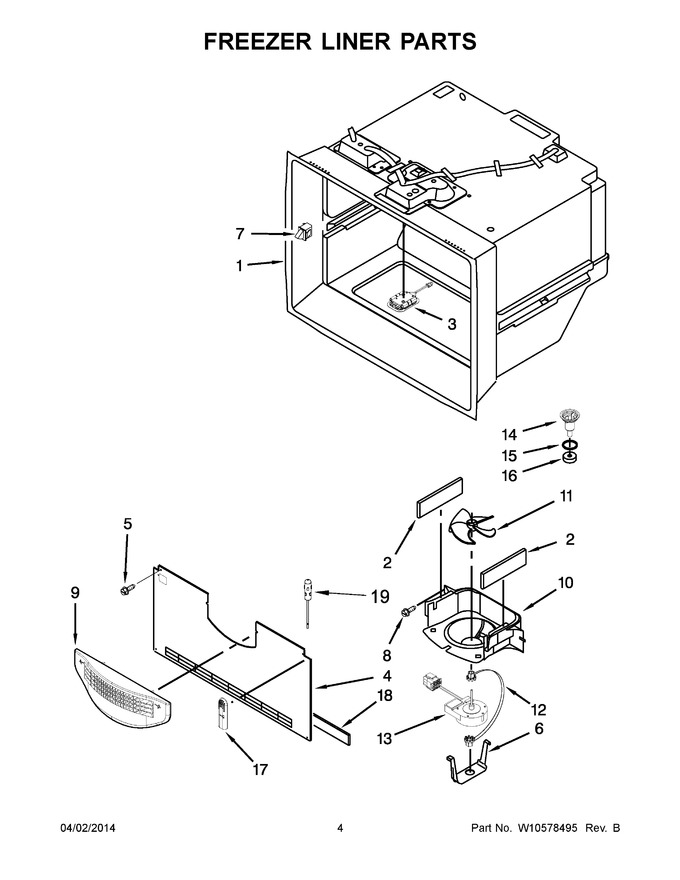 Diagram for WRF736SDAM10