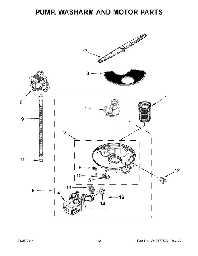 Diagram for IUD3100BW3