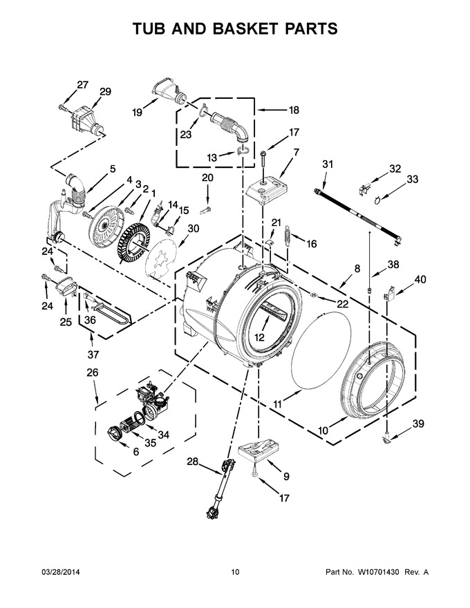Diagram for WFW97HEDBD0