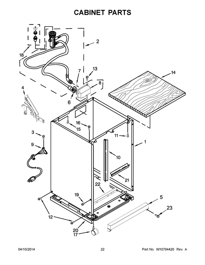 Diagram for WDP350PAAB4
