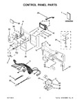 Diagram for 02 - Control Panel Parts