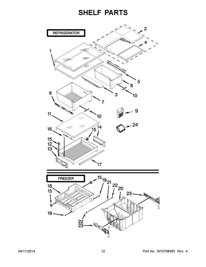 Diagram for WRF560SFYE00