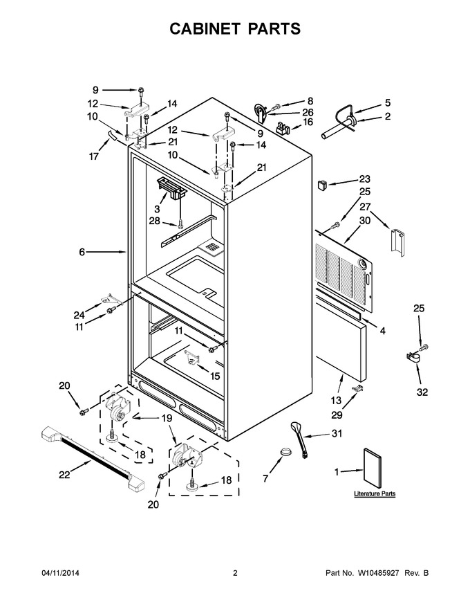 Diagram for KFCS22EVMS6