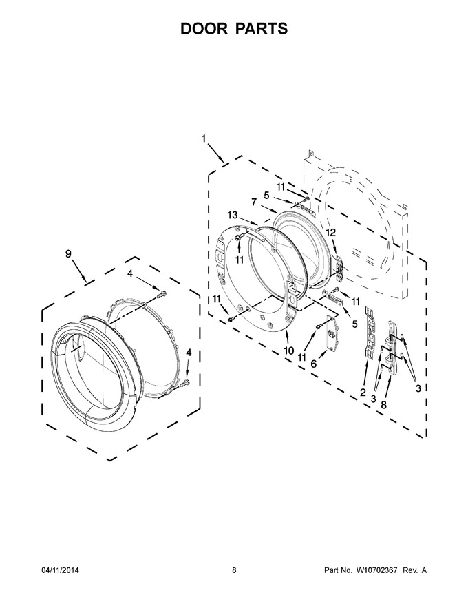 Diagram for YWED72HEDW0