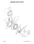 Diagram for 06 - Washer Door Parts
