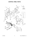 Diagram for 02 - Control Panel Parts