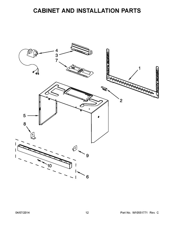 Diagram for WMH31017AW1