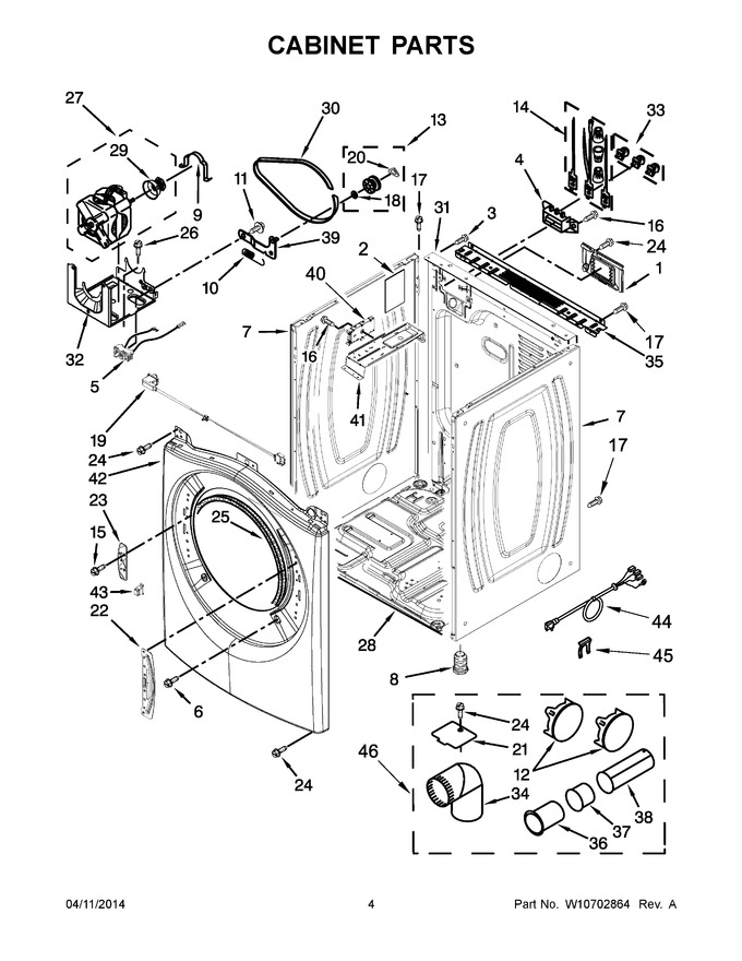 Diagram for YWED81HEDW0
