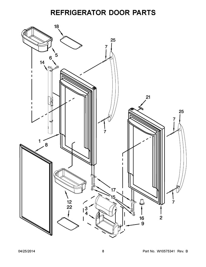 Diagram for KBFS22EWBL7