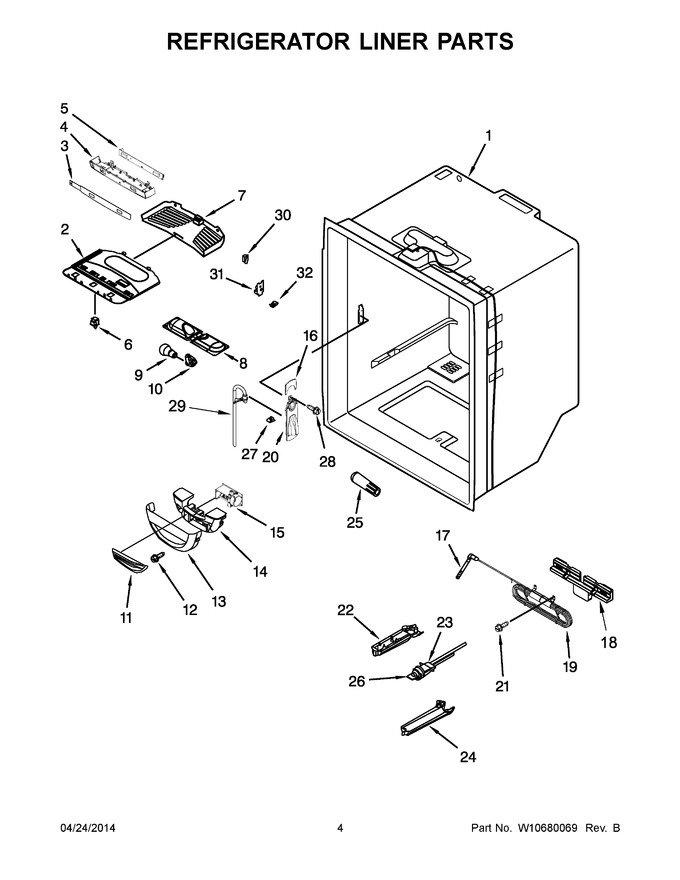Diagram for WRF540CWBM00