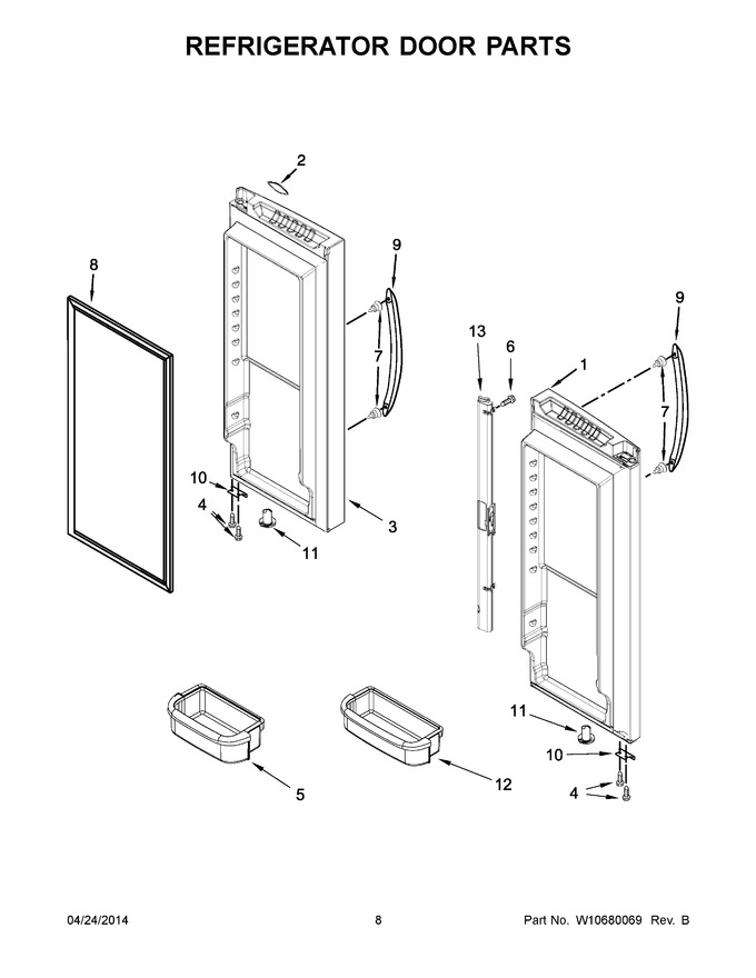 Diagram for WRF540CWBM00