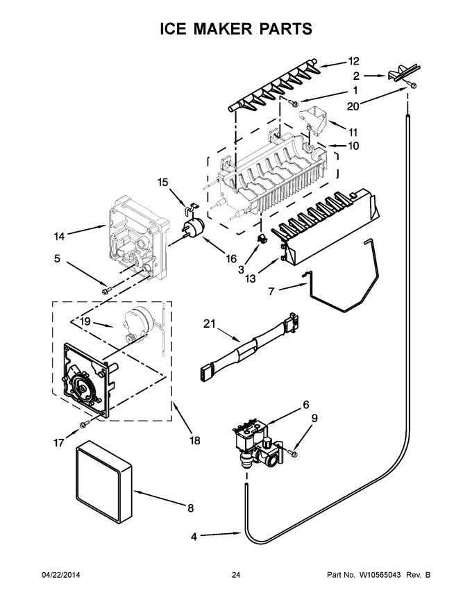 Diagram for WRS322FDAM00