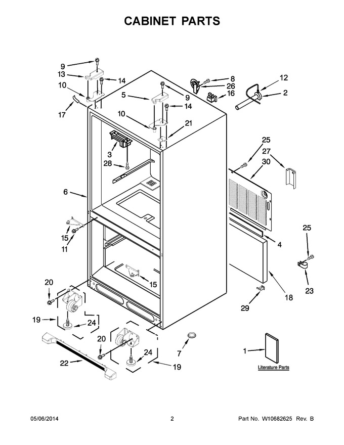 Diagram for KBFS22ECBL00