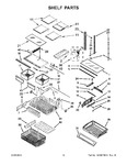 Diagram for 08 - Shelf Parts