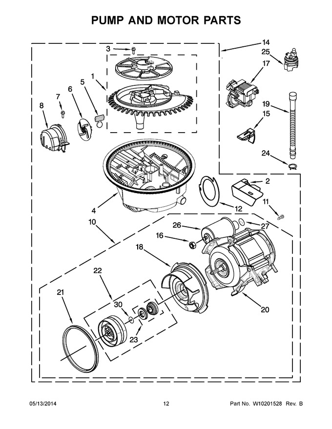 Diagram for KUDW03CTBL3