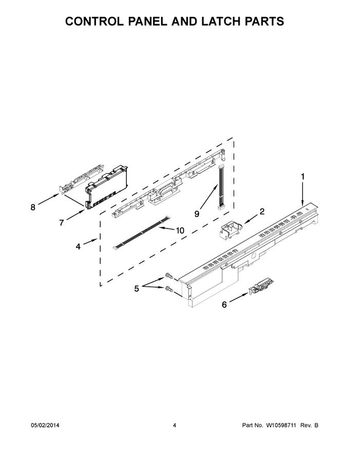 Diagram for WDT710PAYH4