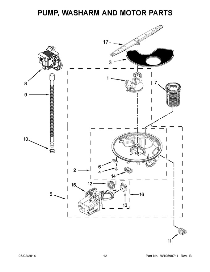 Diagram for WDT710PAYM4