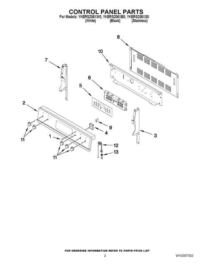 Diagram for YKERS206XW0