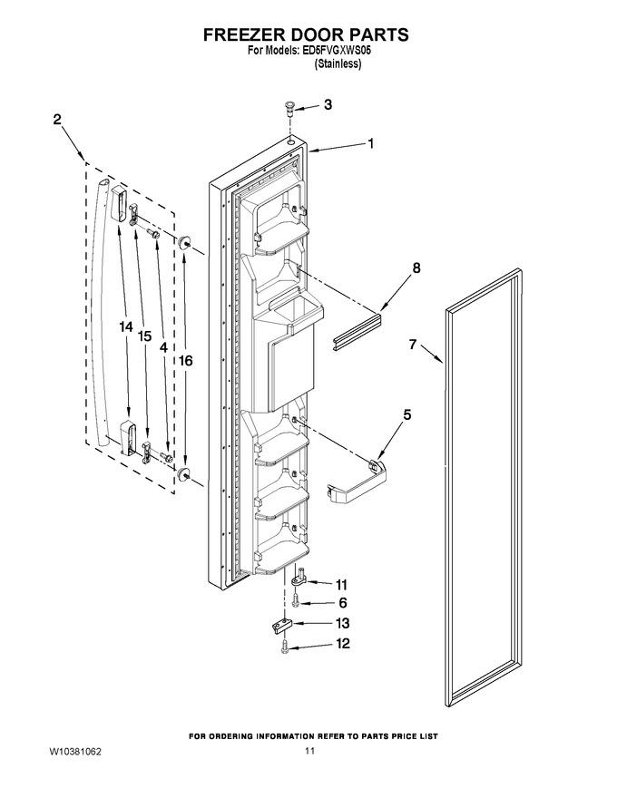 Diagram for ED5FVGXWS05