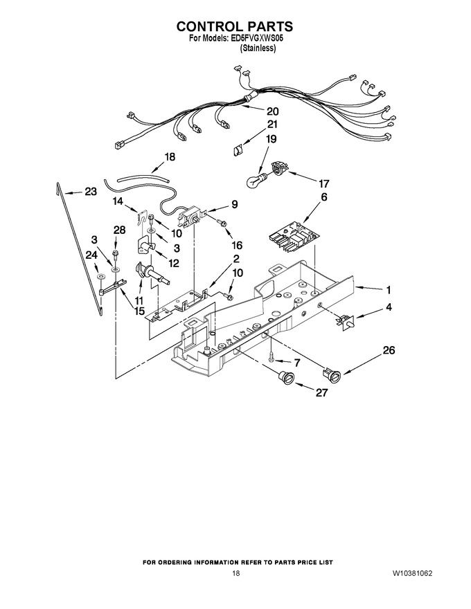 Diagram for ED5FVGXWS05