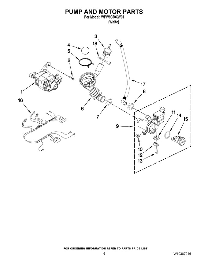 Diagram for WFW9050XW01