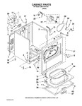 Diagram for 02 - Cabinet Parts