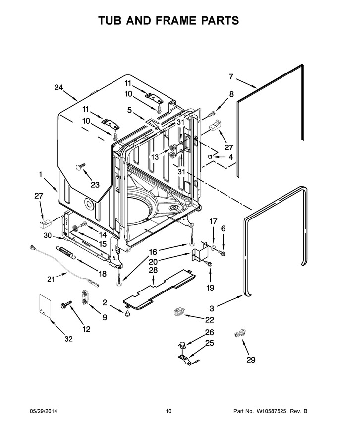 Diagram for IUD8500BX0