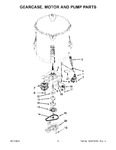Diagram for 05 - Gearcase, Motor And Pump Parts
