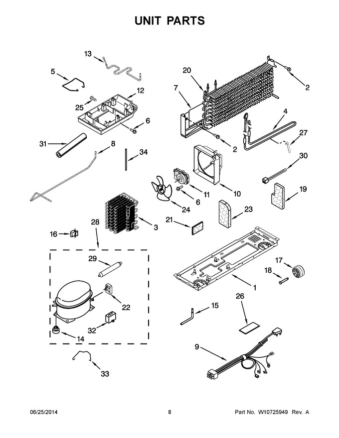 Diagram for W8RXCGFXQ04