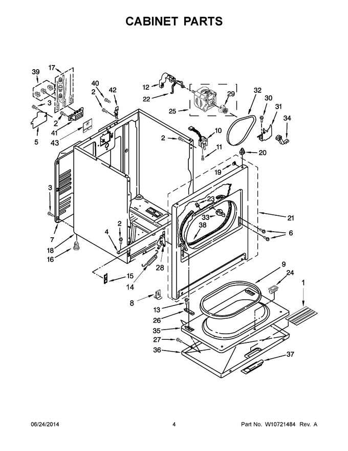 Diagram for WED5000DW1