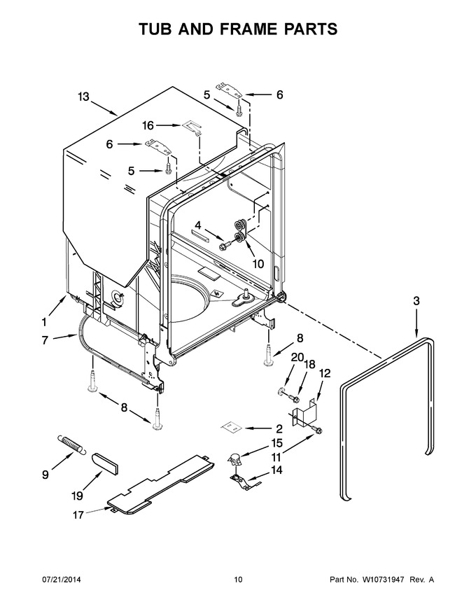Diagram for WDF520PADM0