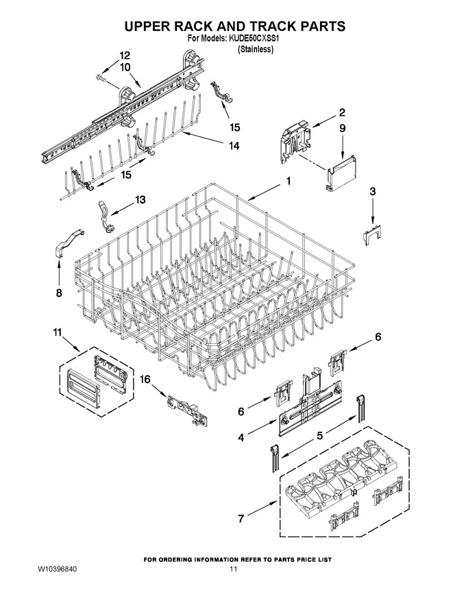 Diagram for KUDE50CXSS1