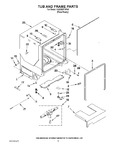 Diagram for 05 - Tub And Frame Parts