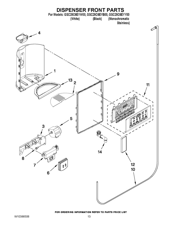 Diagram for GSC25C6EYB00